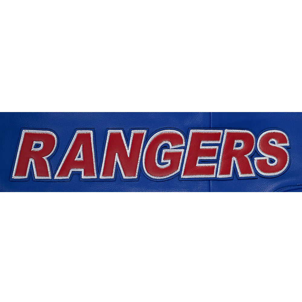 NHL NEW YORK RANGERS MEN'S MOTO JACKET