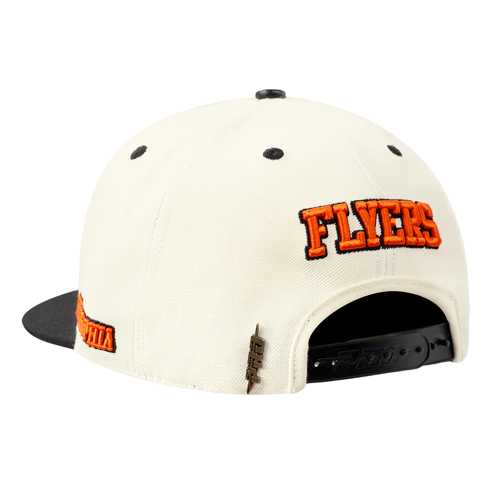 NHL PHILADELPHIA FLYERS RETRO CLASSIC UNISEX PRIMARY LOGO WOOL SNAPBACK