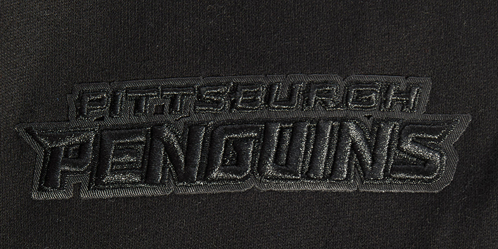 NHL PITTSBURGH PENGUINS NEUTRAL DROP SHOULDER FLEECE PULLOVER HOODIE