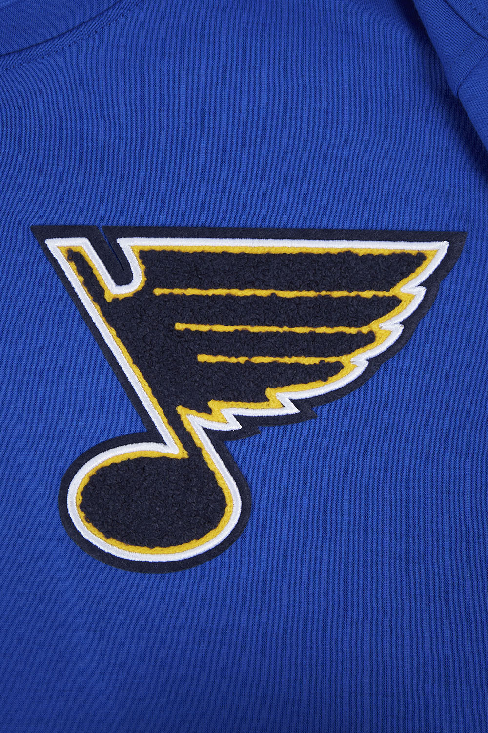 NHL ST. LOUIS BLUES CLASSIC CHENILLE MEN'S PULLOVER HOODIE