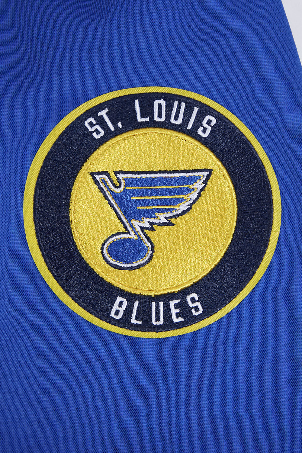 NHL ST. LOUIS BLUES CLASSIC CHENILLE MEN'S PULLOVER HOODIE