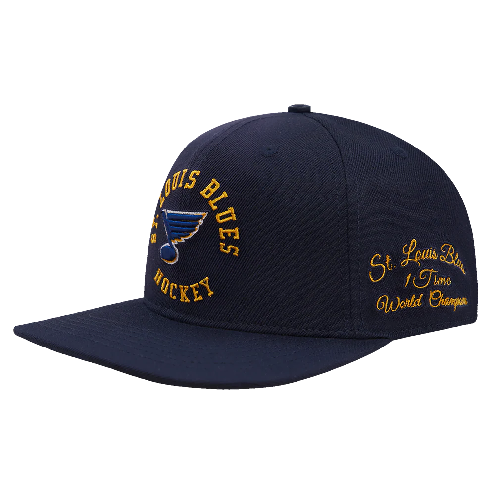 NHL St. Louis Blues HYBRID SNAPBACK HAT