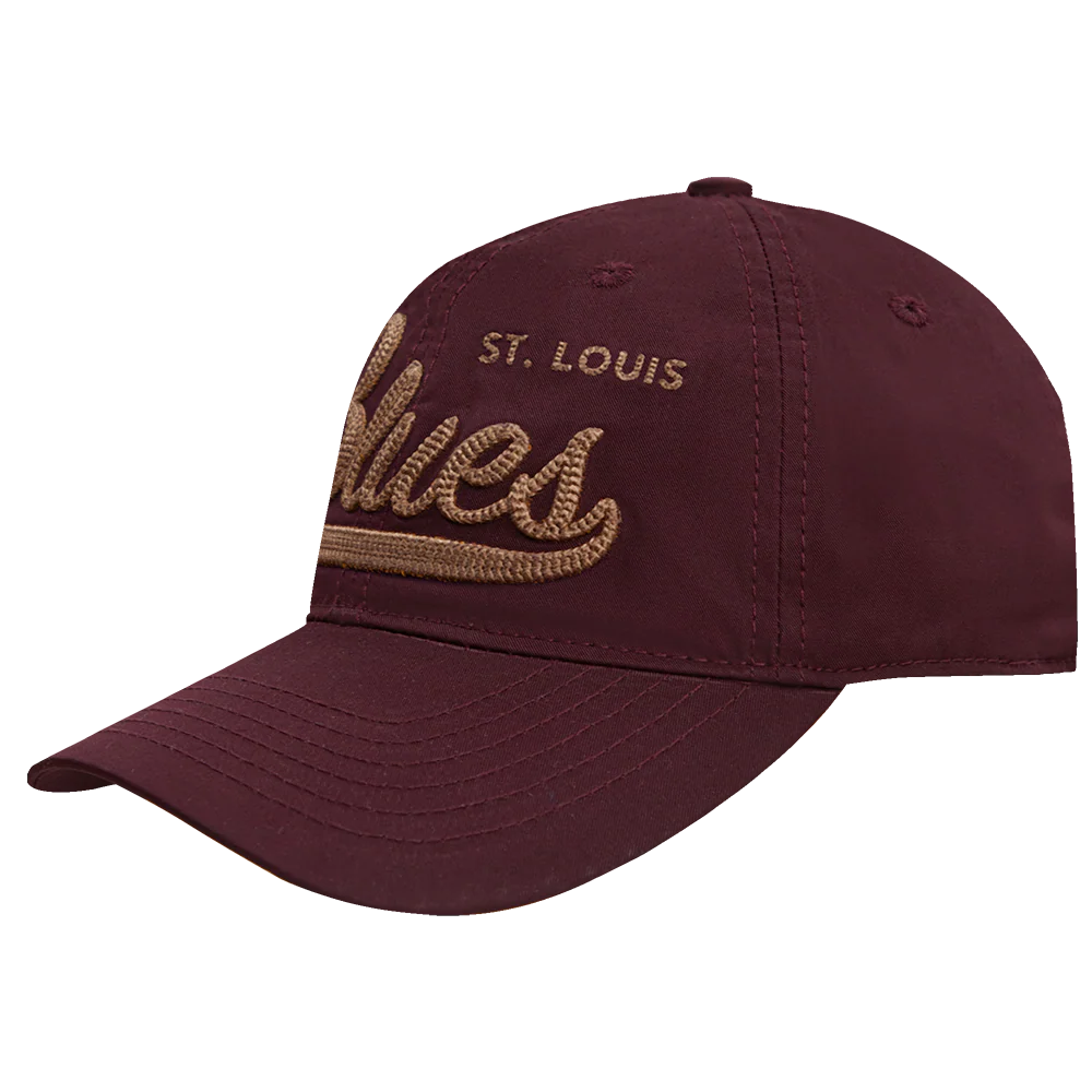 NHL ST. LOUIS BLUES TAIL SWEEP STRAPBACK HAT