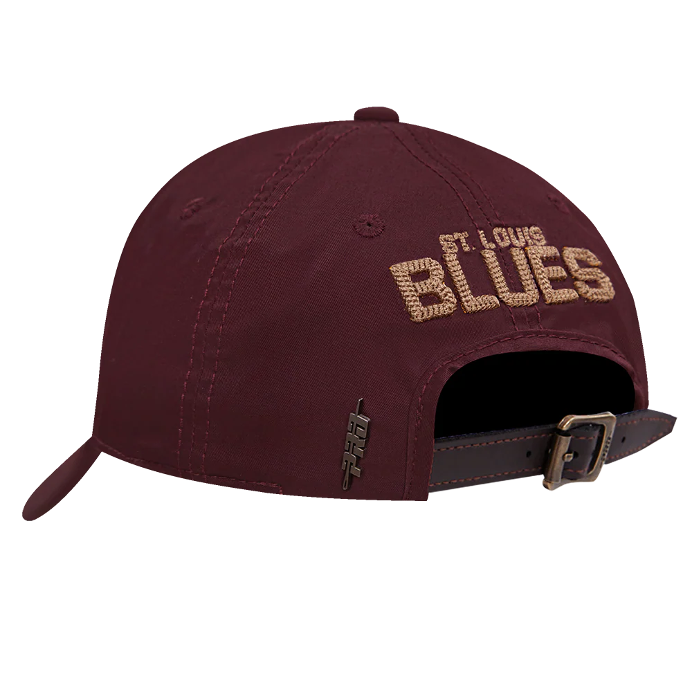 NHL ST. LOUIS BLUES TAIL SWEEP STRAPBACK HAT