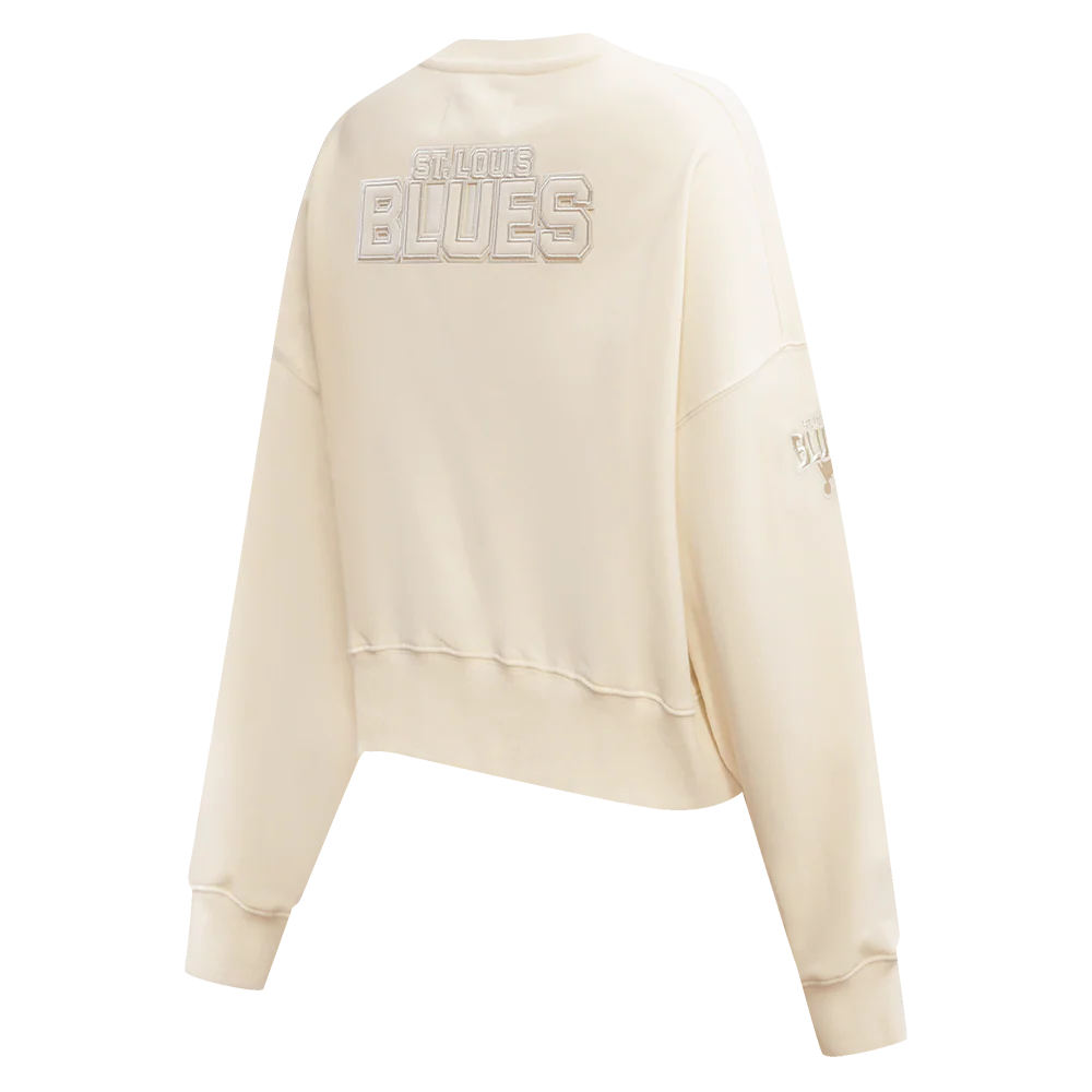 NHL ST. LOUIS BLUES NEUTRAL WOMEN'S CREWNECK