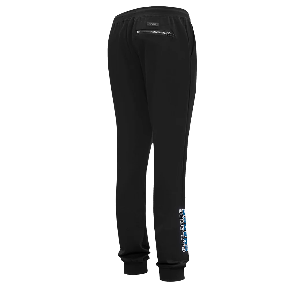 NHL SAN JOSE SHARKS CLASSIC MEN'S CHENILLE DK JOGGER