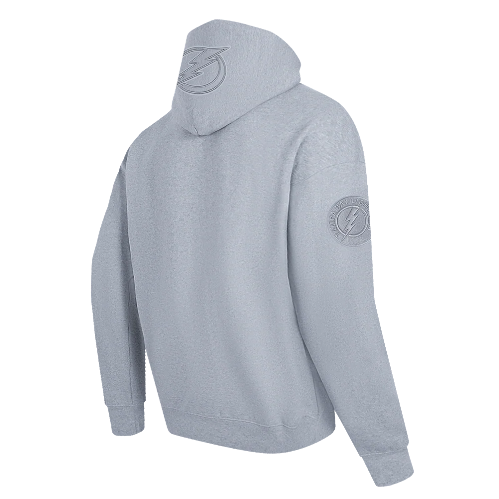 NHL TAMPA BAY LIGHTNING NEUTRAL MEN'S DROP SHOULDER PULLOVER HOODIE
