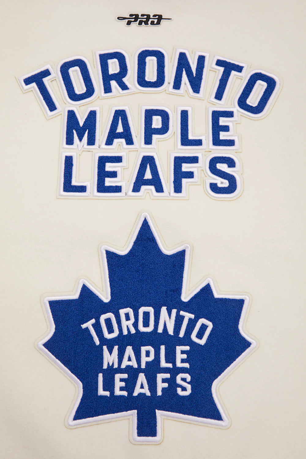 NHL TORONTO MAPLE LEAFS RETRO CLASSIC WOMEN'S RIB WOOL VARSITY JACKET