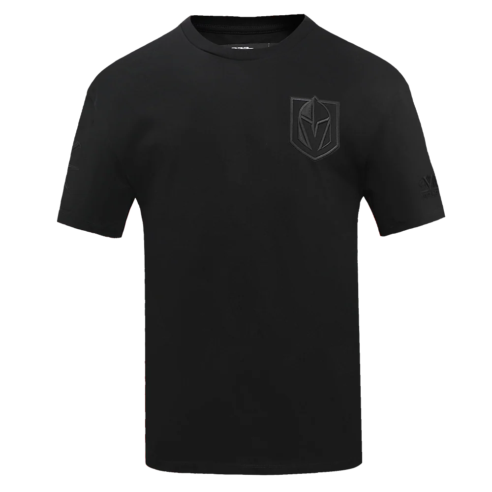NHL VEGAS GOLDEN KNIGHTS NEUTRAL COTTON JERSEY DROP SHOULDER TEE