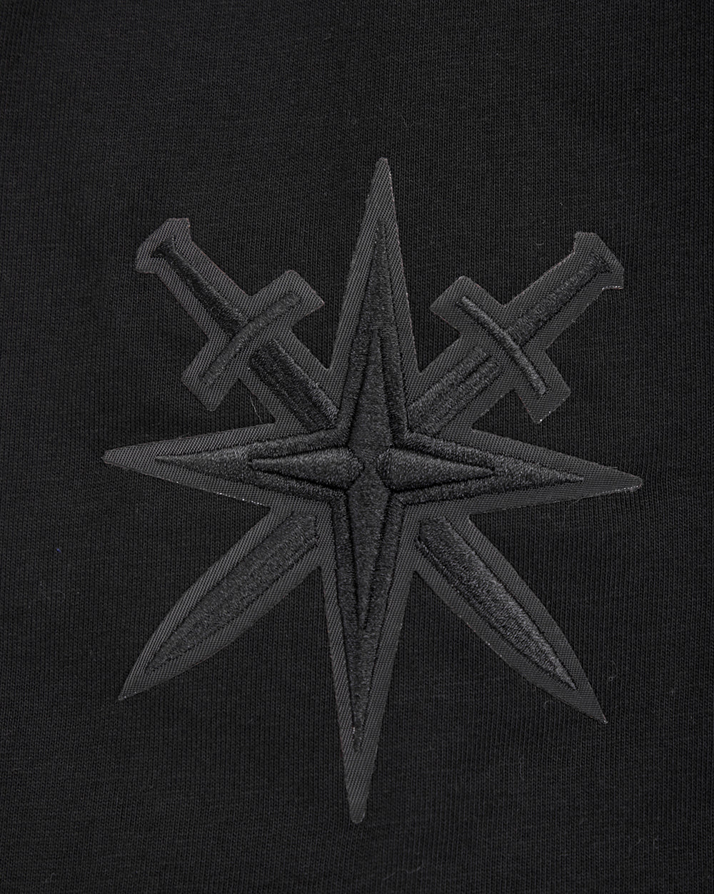 NHL VEGAS GOLDEN KNIGHTS NEUTRAL COTTON JERSEY DROP SHOULDER TEE