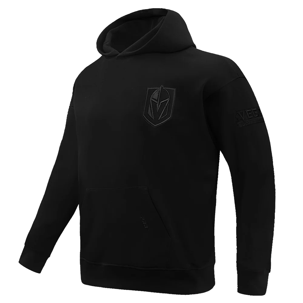 NHL VEGAS GOLDEN KNIGHTS NEUTRAL DROP SHOULDER FLEECE PULLOVER HOODIE
