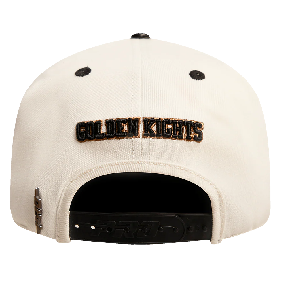 NHL VEGAS GOLDEN KNIGHTS RETRO CLASSIC UNISEX PRIMARY LOGO WOOL SNAPBAC