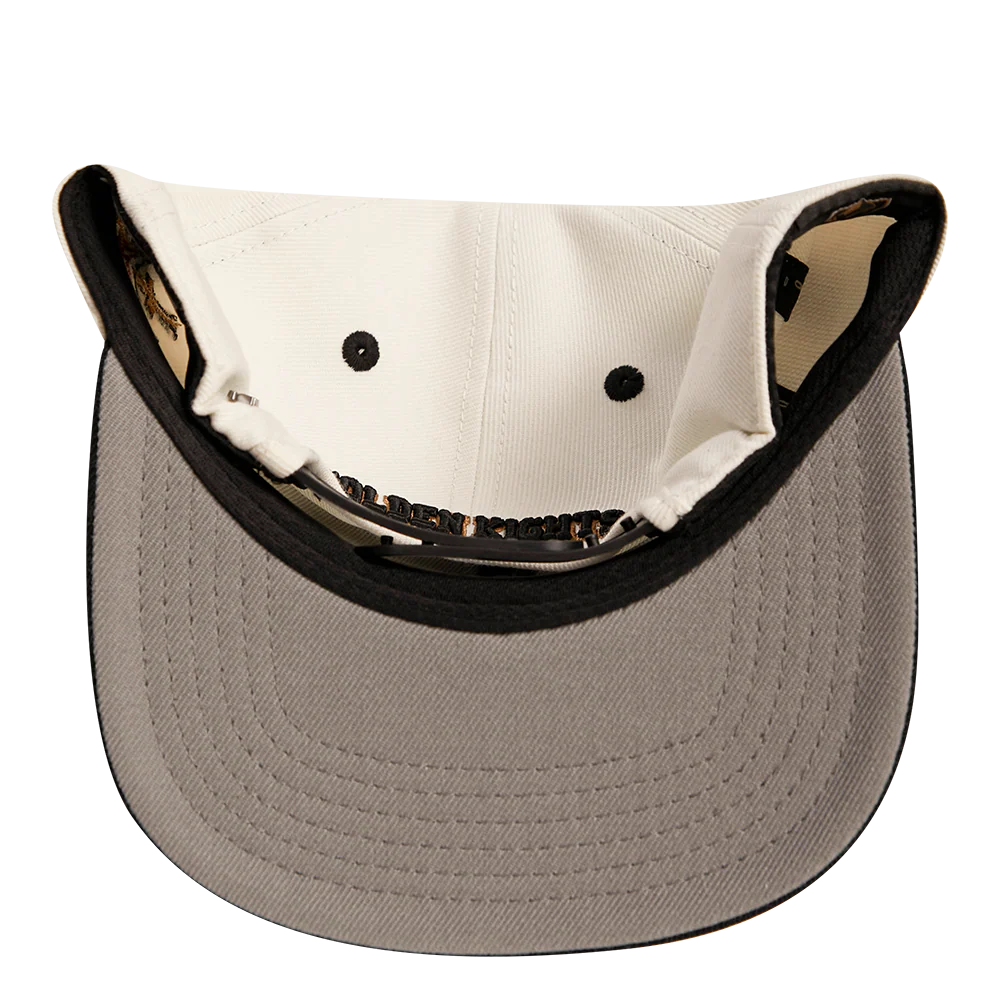 NHL VEGAS GOLDEN KNIGHTS RETRO CLASSIC UNISEX PRIMARY LOGO WOOL SNAPBAC