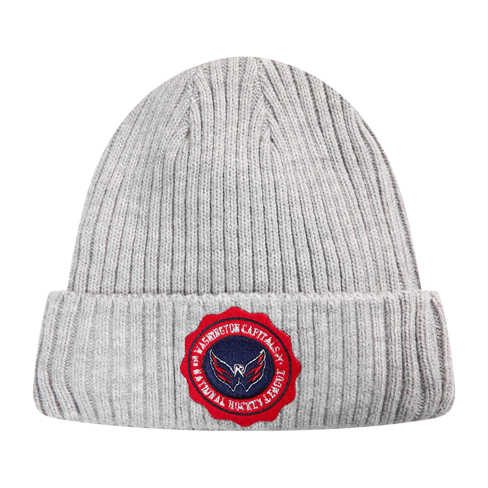 NHL WASHINGTON CAPITALS CREST EMBLEM BEANIE