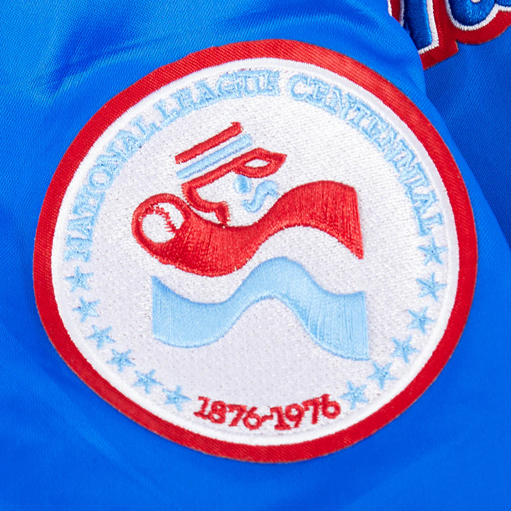 MLB ATLANTA BRAVES RETRO CLASSIC BIG BOYS RIB SATIN JACKET