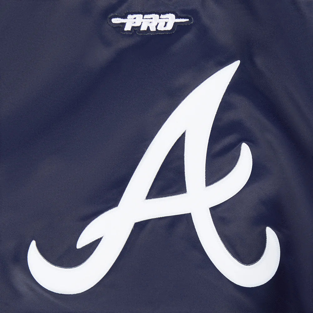 MLB ATLANTA BRAVES CLASSIC TODDLER BOYS SATIN JACKET