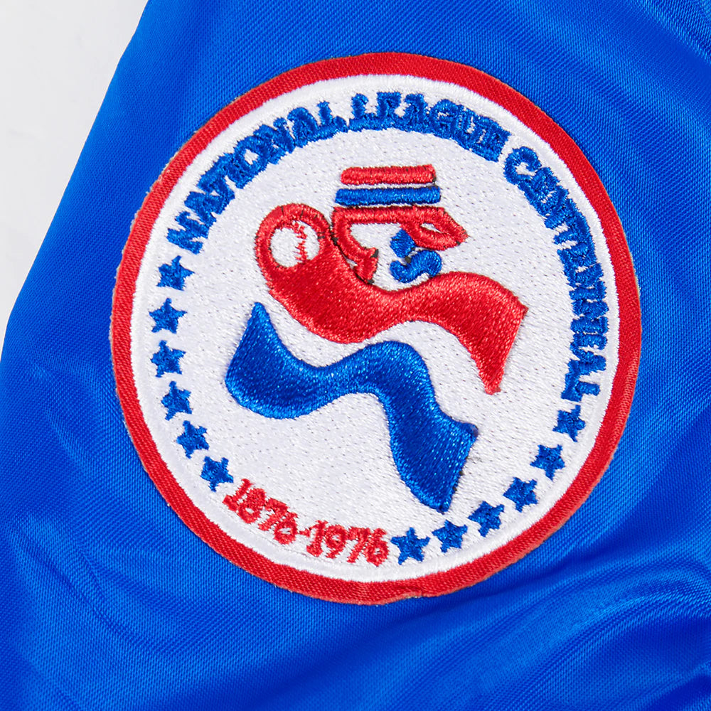 MLB ATLANTA BRAVES RETRO CLASSIC TODDLER BOYS RIB SATIN JACKET