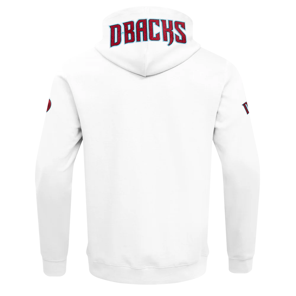 MLB ARIZONA DIAMONDBACKS CLASSIC CHENILLE MEN'S FULL ZIP PULLOVER HOODIE