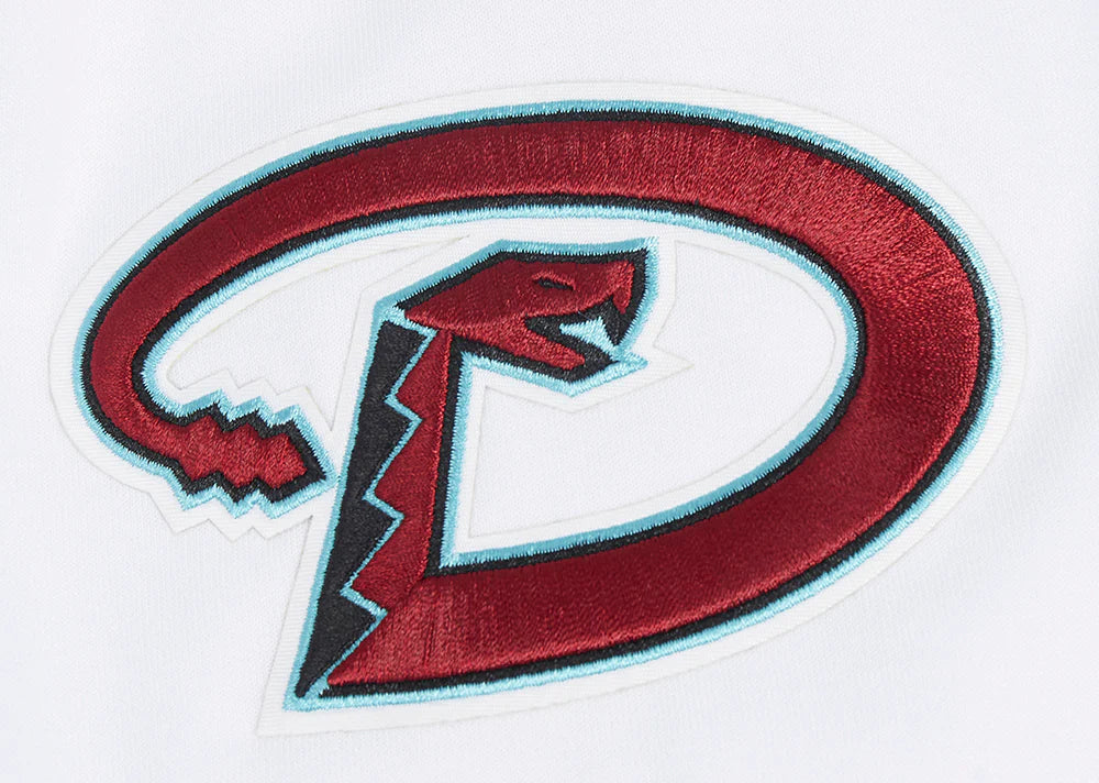 MLB ARIZONA DIAMONDBACKS CLASSIC CHENILLE MEN'S FULL ZIP PULLOVER HOODIE