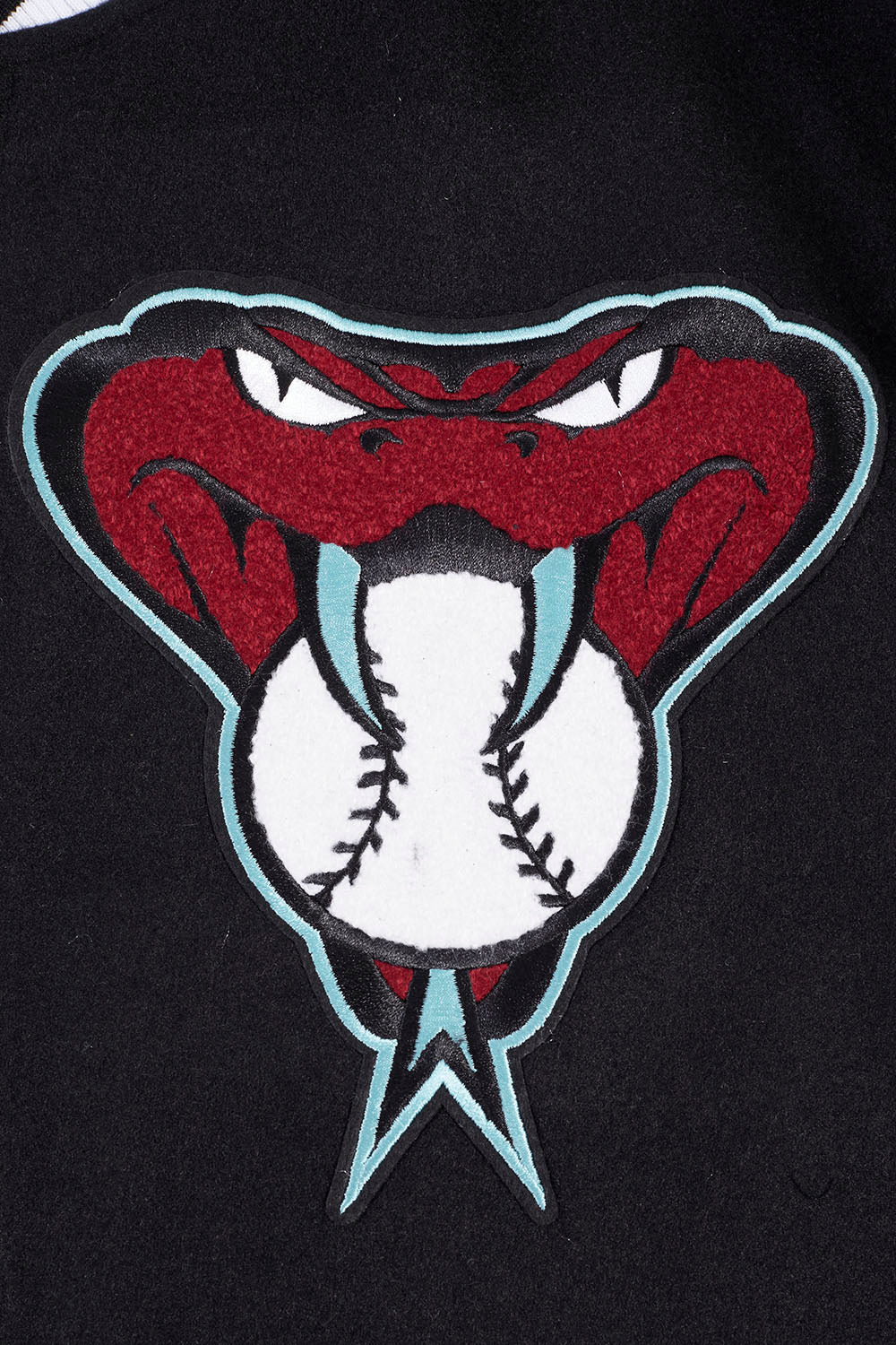 MLB ARIZONA DIAMONDBACKS MASHUP MEN'S RIB WOOL VARSITY JACKET