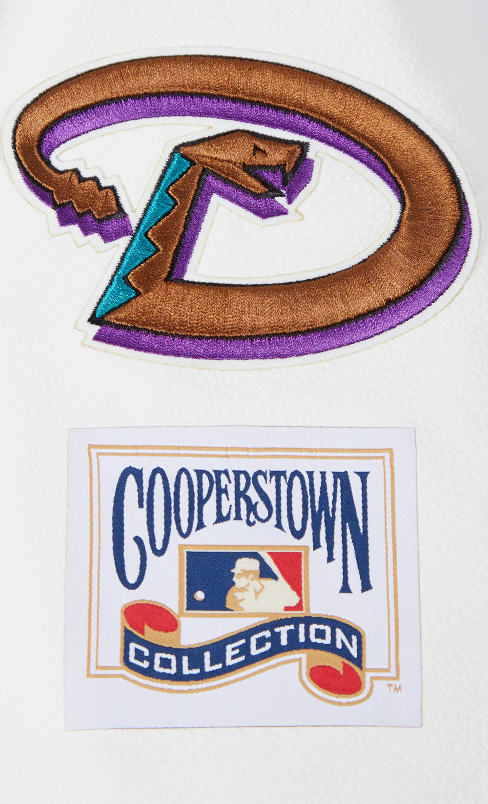 MLB ARIZONA DIAMONDBACKS RETRO CLASSIC MEN'S RIP WOOL VARSITY JACKET