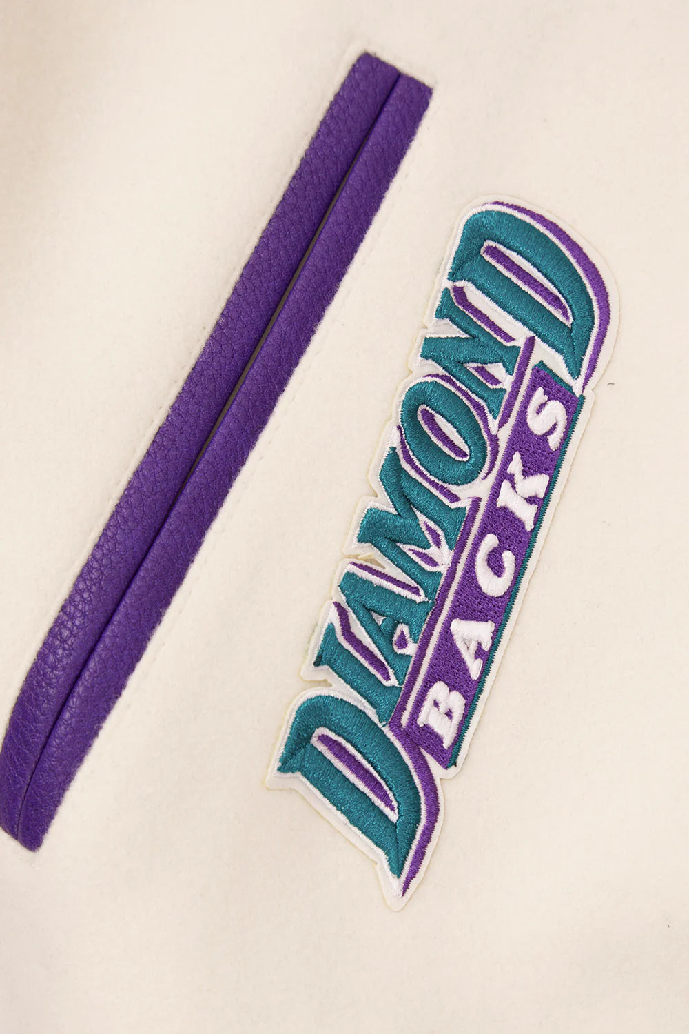 MLB ARIZONA DIAMONDBACKS RETRO CLASSIC MEN'S RIP WOOL VARSITY JACKET