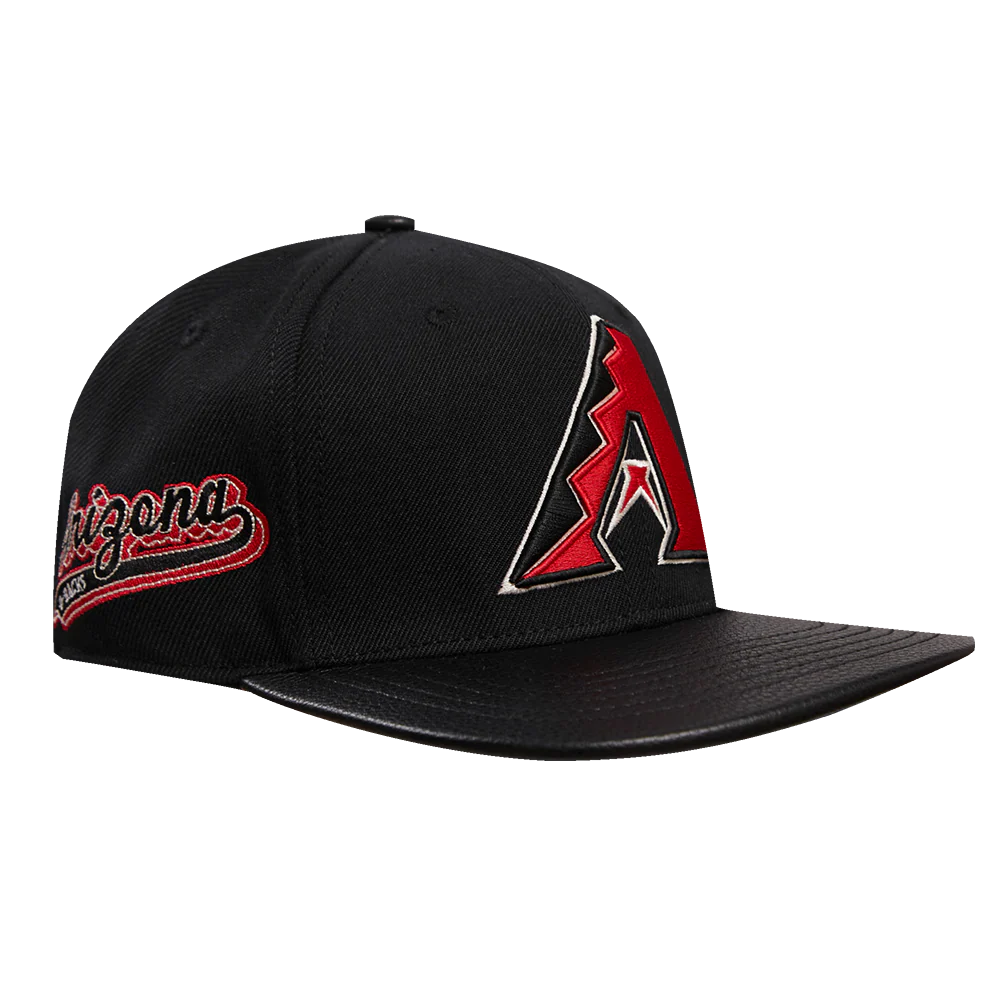 MLB ARIZONA DIAMONDBACKS SCRIPT TAIL WOOL STRAPBACK