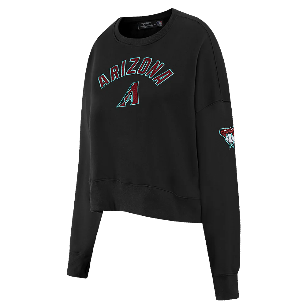 MLB ARIZONA DIAMONDBACKS CLASSIC WOMEN'S FLEECE CREWNECK