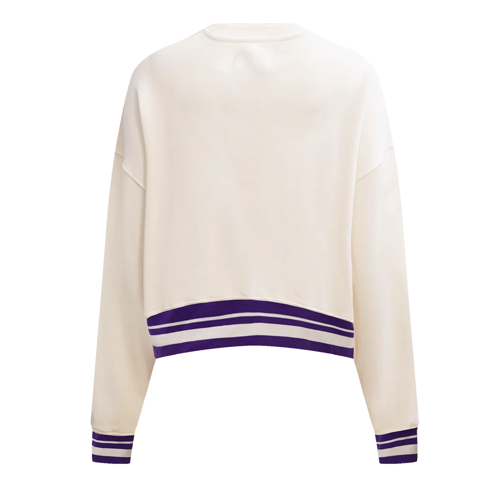 MLB ARIZONA DIAMONDBACKS RETRO CLASSIC WOMEN'S RIB CREWNECK