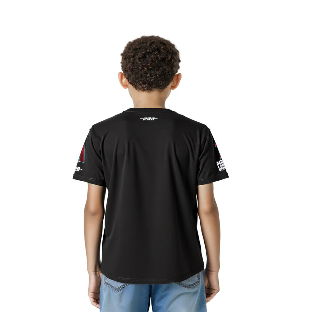 MLB ARIZONA DIAMONDBACKS CORBIN CARROLL #7 REMIX AVATAR LITTLE BOYS SHORT SLEEVE TOP