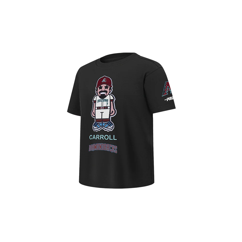MLB ARIZONA DIAMONDBACKS CORBIN CARROLL #7 AVATAR TODDLER BOYS SHORT SLEEVE TOP