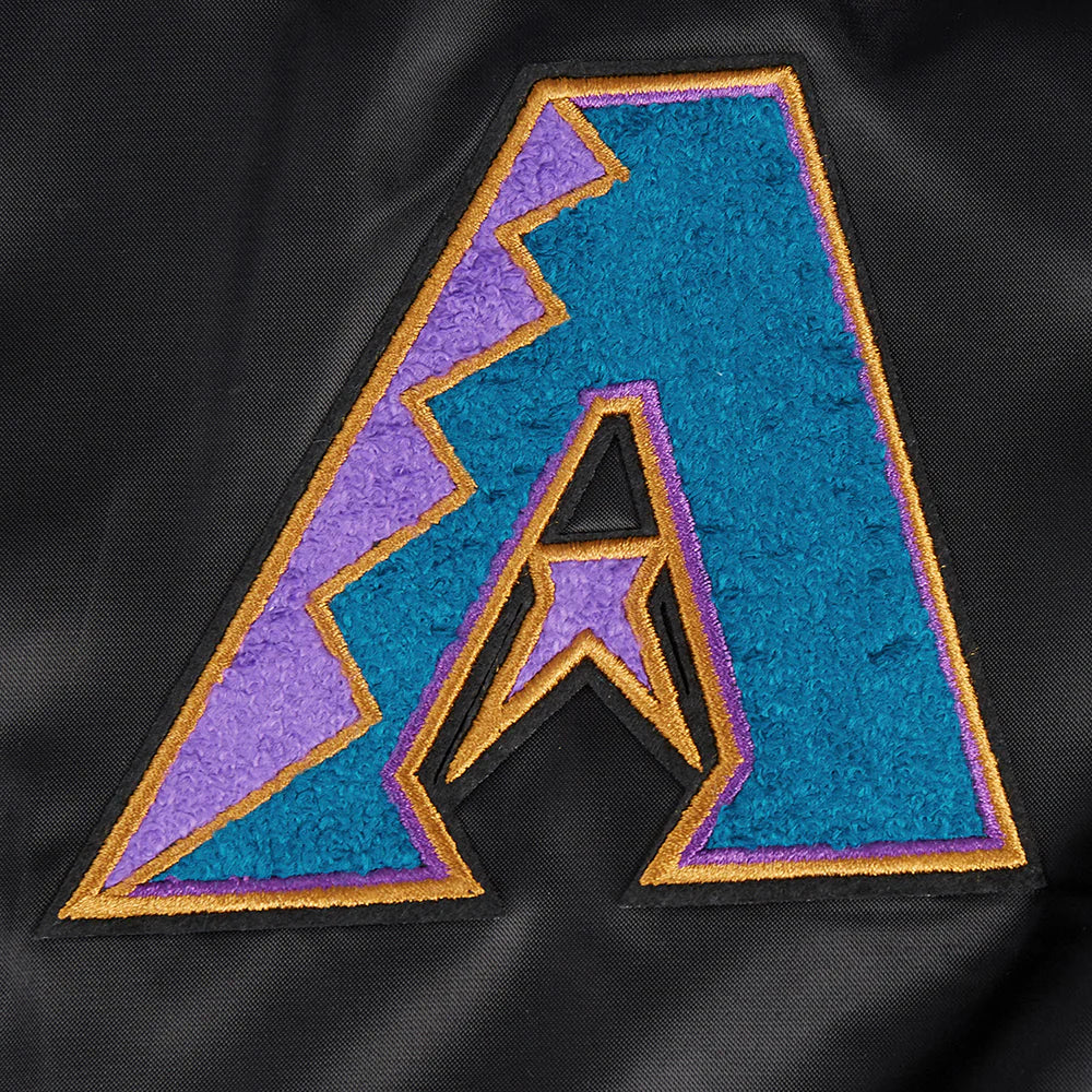 MLB ARIZONA DIAMONDBACKS RETRO CLASSIC WOMEN'S RIB SATIN JACKET