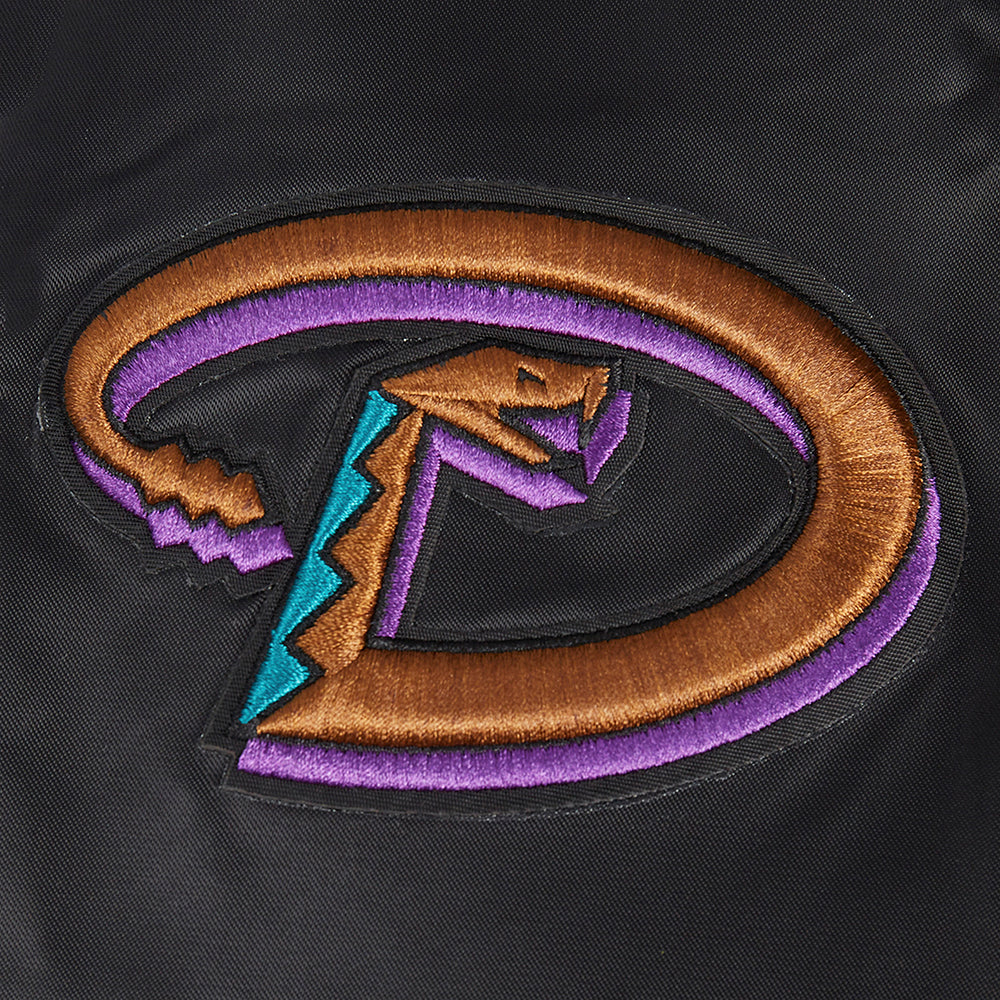 MLB ARIZONA DIAMONDBACKS RETRO CLASSIC WOMEN'S RIB SATIN JACKET