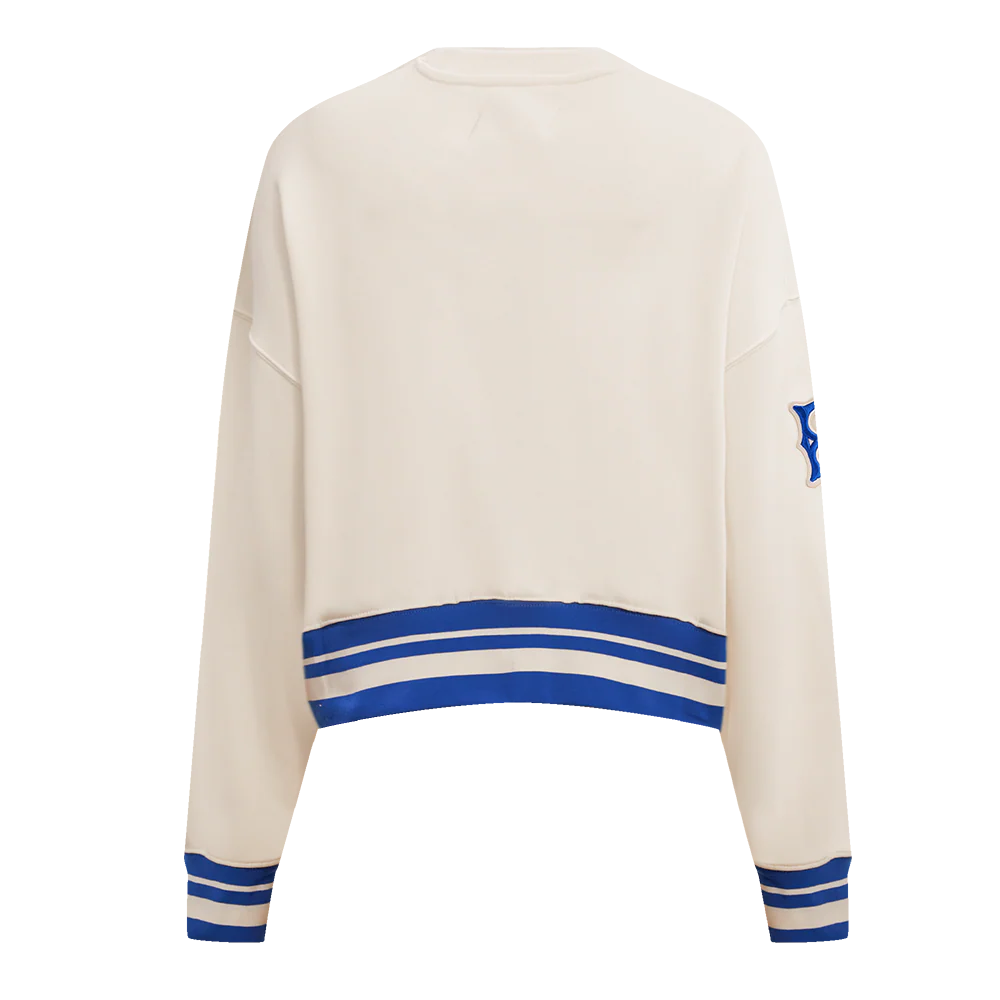 MLB BROOKLYN DODGERS RETRO CLASSIC WOMEN'S CREWNECK