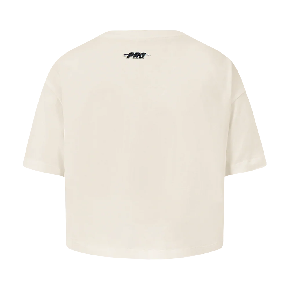 MLB BROOKLYN DODGERS RETRO CLASSIC TODDLER GIRLS SHORT SLEEVE BOXY TOP