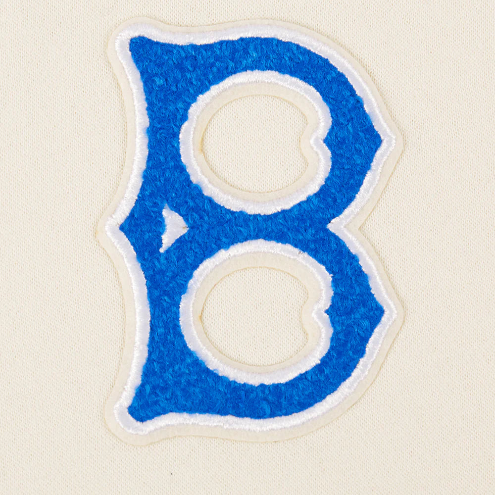 MLB BROOKLYN DODGERS RETRO CLASSIC TODDLER GIRLS RIB FLEECE PO HOODIE