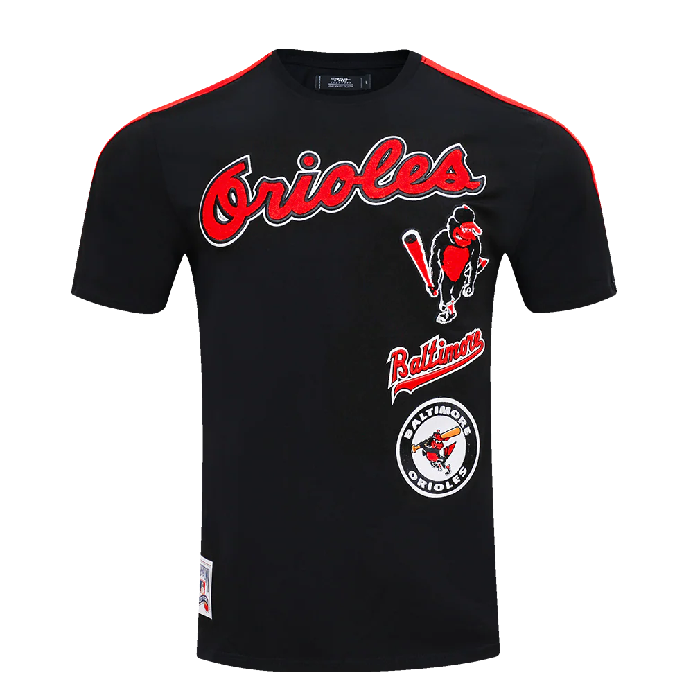 MLB BALTIMORE ORIOLES RETRO CLASSIC MEN'S STRIPED TOP
