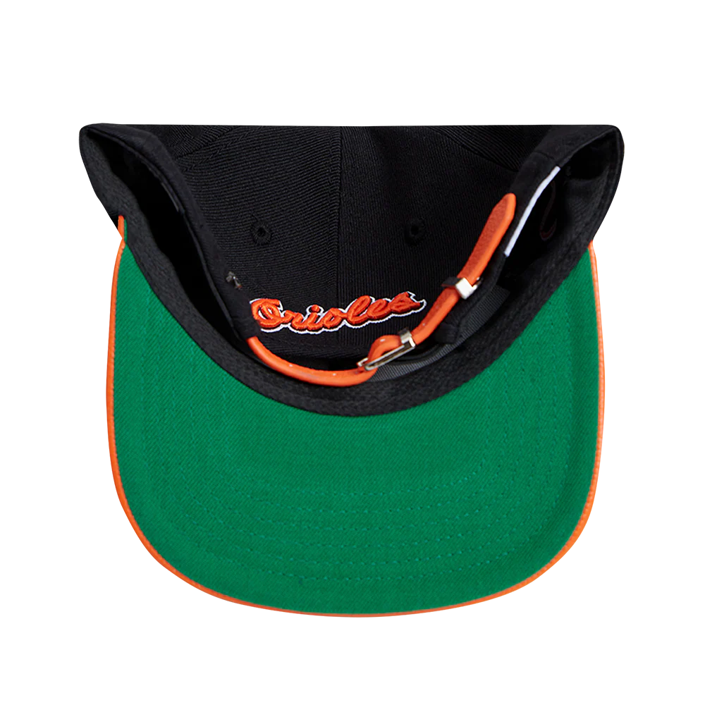 MLB BALTIMORE ORIOLES RETRO CLASSIC UNISEXS 6 PANEL STRAPBACK