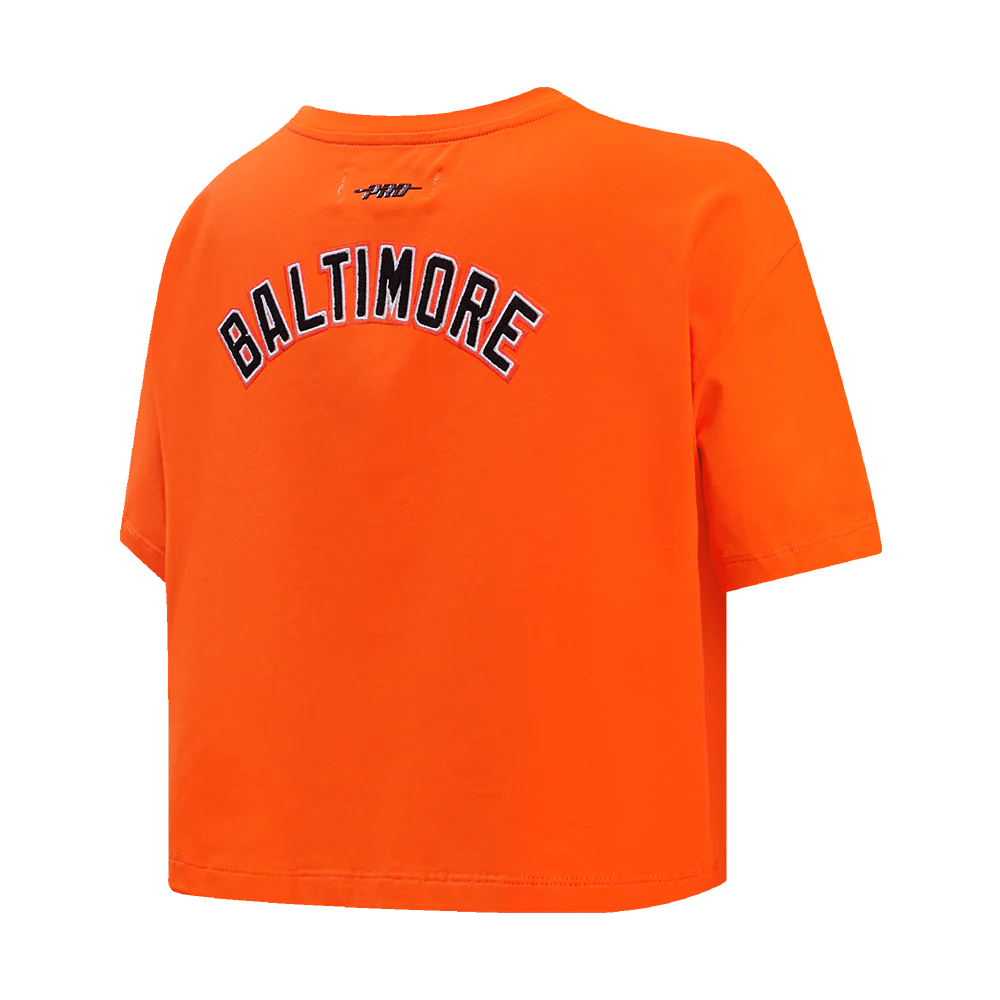 MLB BALTIMORE ORIOLES CLASSIC WOMEN'S BOXY TOP