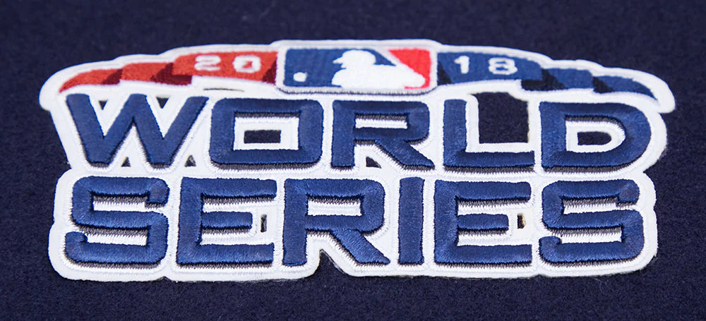 MLB BOSTON RED SOX MASHUP MEN'S RIB WOOL VARSITY JACKET