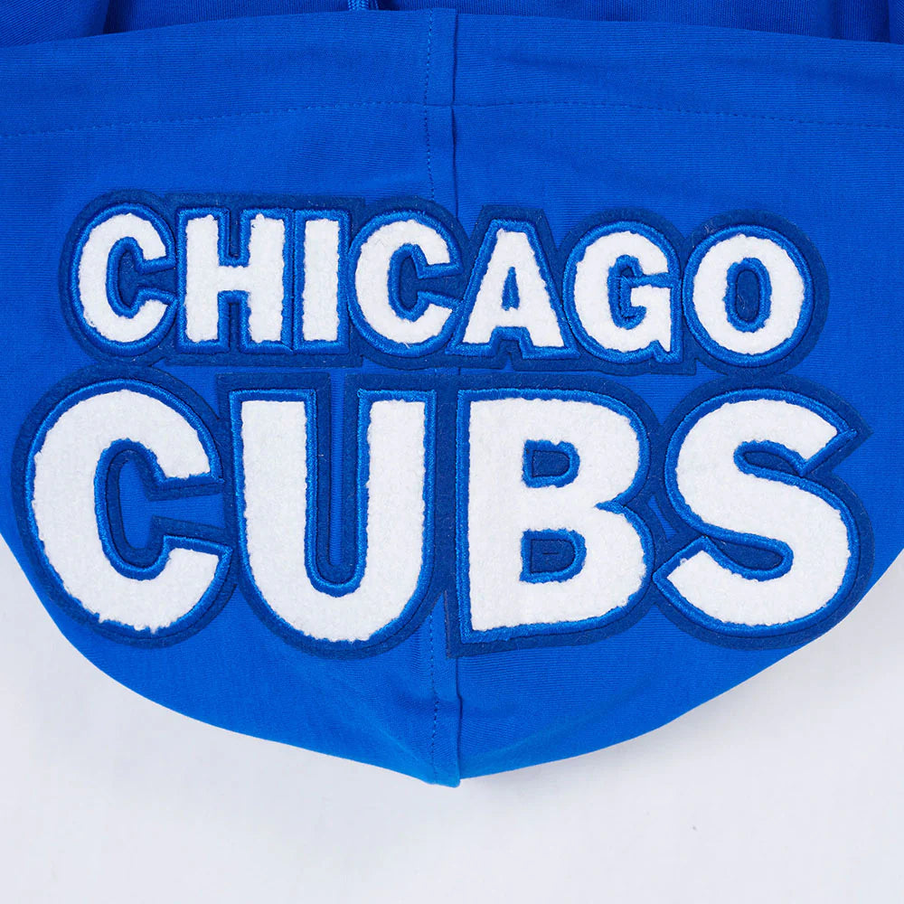 MLB CHICAGO CUBS DANSBY SWANSON #7 CLASSIC MEN'S SHORT SLEEVE PULLOVER HOODIE