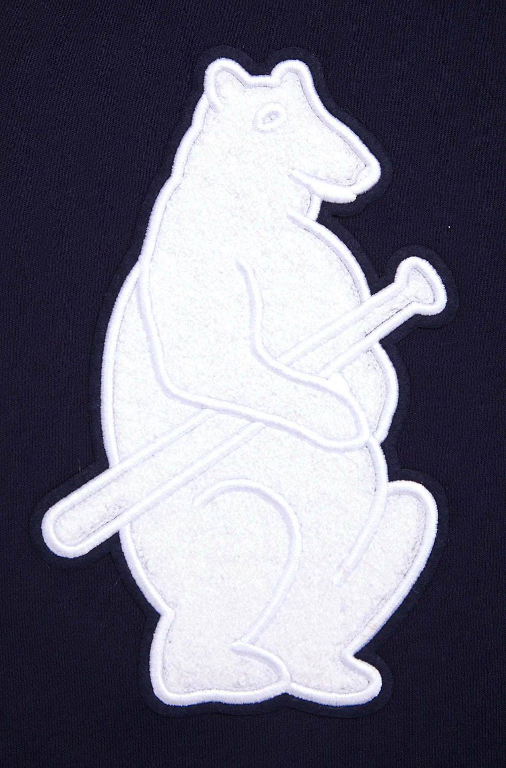 MLB CHICAGO CUBS RETRO CLASSIC WOMEN'S CROPPED PULLOVER HOODIE