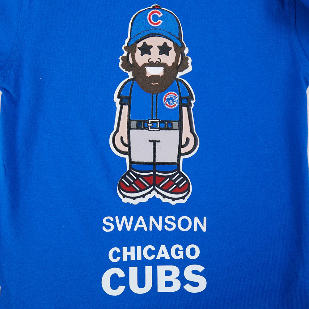 MLB CHICAGO CUBS DANSBY SWANSON #7 AVATAR TODDLER BOYS SHORT SLEEVE TOP