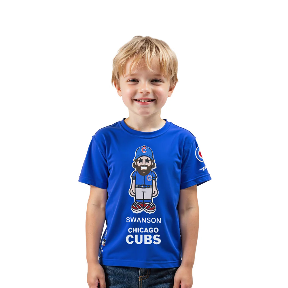 MLB CHICAGO CUBS DANSBY SWANSON #7 AVATAR TODDLER BOYS SHORT SLEEVE TOP