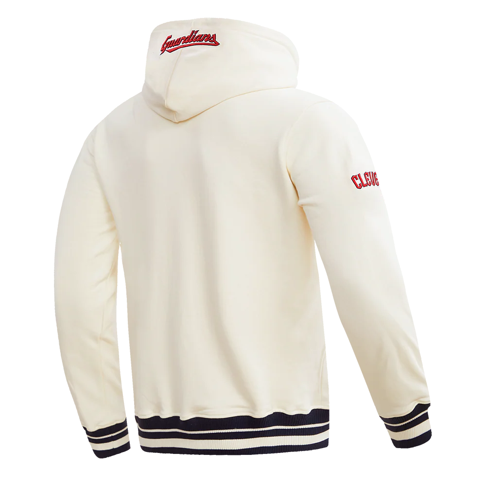 MLB CLEVELAND GUARDIANS RETRO CLASSIC MEN'S PULLOVER HOODIE