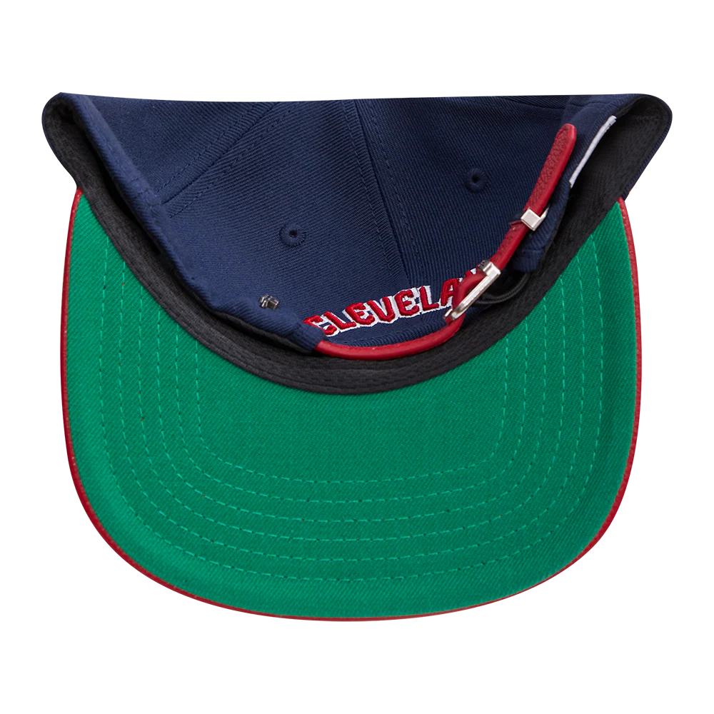 MLB CLEVELAND GUARDIANS RETRO CLASSIC UNISEXS 6 PANEL STRAPBACK