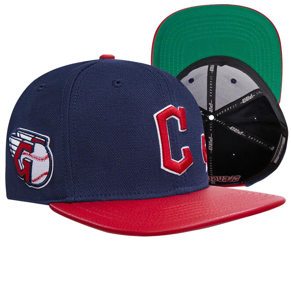 MLB CLEVELAND GUARDIANS RETRO CLASSIC UNISEXS 6 PANEL STRAPBACK