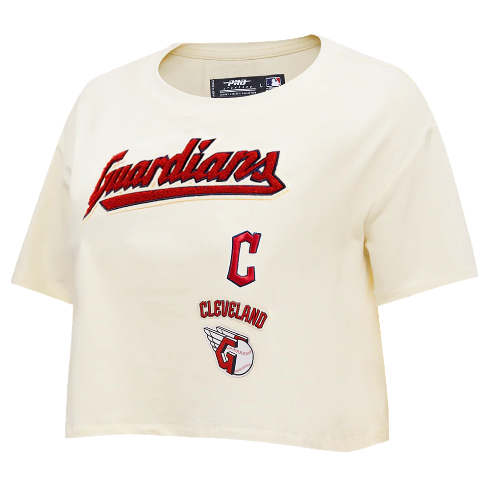 MLB CLEVELAND GUARDIANS RETRO CLASSIC WOMEN'S BOXY TOP