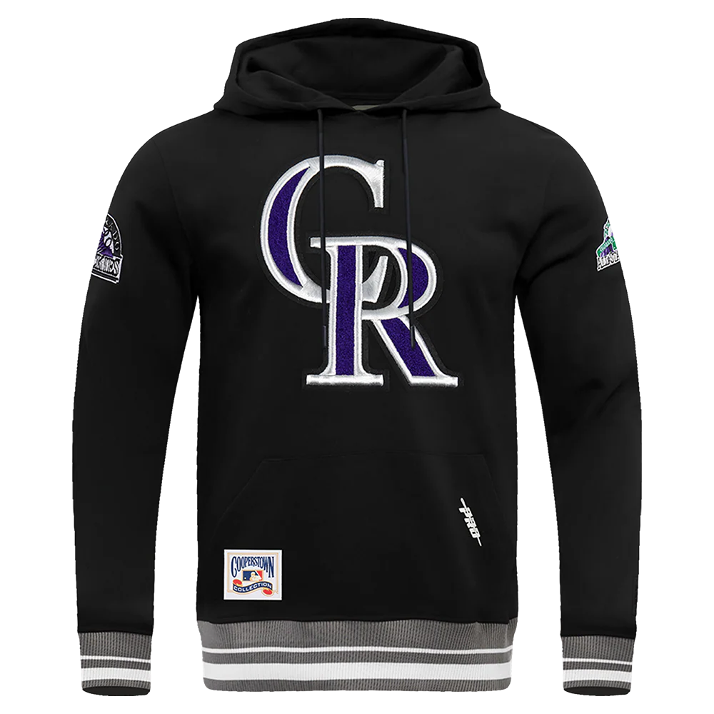 MLB COLORADO ROCKIES RETRO CLASSIC MEN'S PULLOVER HOODIE