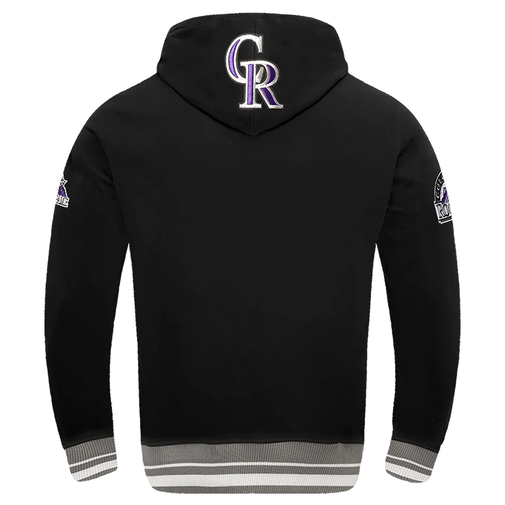 MLB COLORADO ROCKIES RETRO CLASSIC MEN'S PULLOVER HOODIE